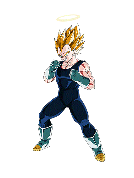 A Soul Wandering in the Otherworld Super Saiyan Vegeta (Angel)