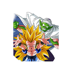 Villainous-Looking Defenders of Justice Super Saiyan 3 Gotenks